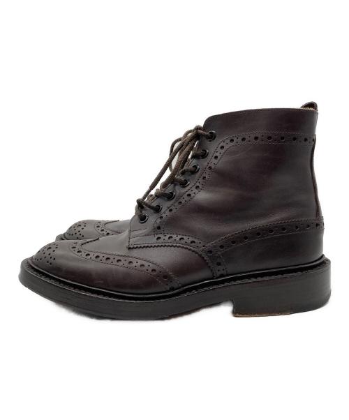 Tricker's（トリッカーズ）Tricker's (トリッカーズ) MALTONカントリーブーツ ブラウン サイズ:6の古着・服飾アイテム
