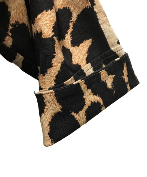 GANNI（ガニー）Ganni (ガニー) レオパードコート ベージュ×ブラック サイズ:FREEの古着・服飾アイテム