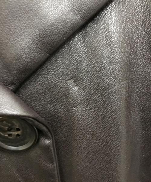 COLUMN（コラム）COLUMN (コラム) エコレザーコート ブラウン サイズ:38の古着・服飾アイテム