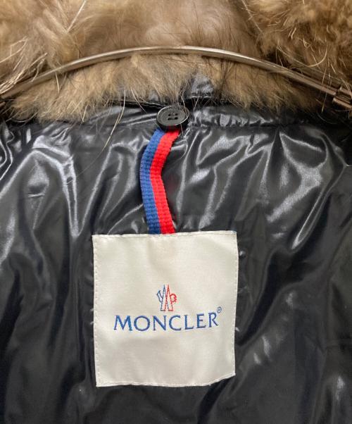 MONCLER（モンクレール）MONCLER (モンクレール) MILBROOK ダウンコート ブラックの古着・服飾アイテム
