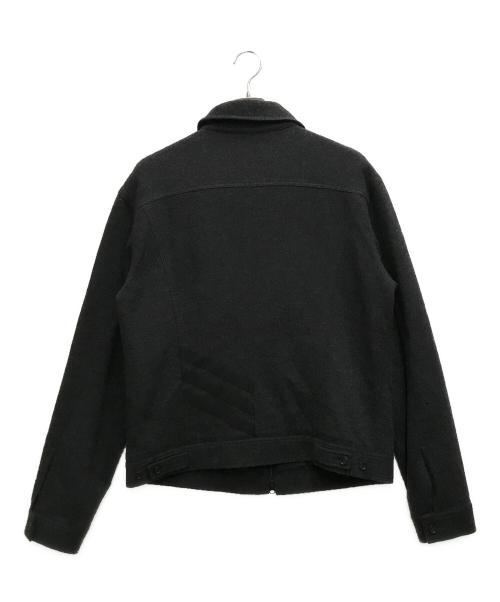 Y-3（ワイスリー）Y-3 (ワイスリー) ウールダブルジップスイングトップ グレー サイズ:Lの古着・服飾アイテム