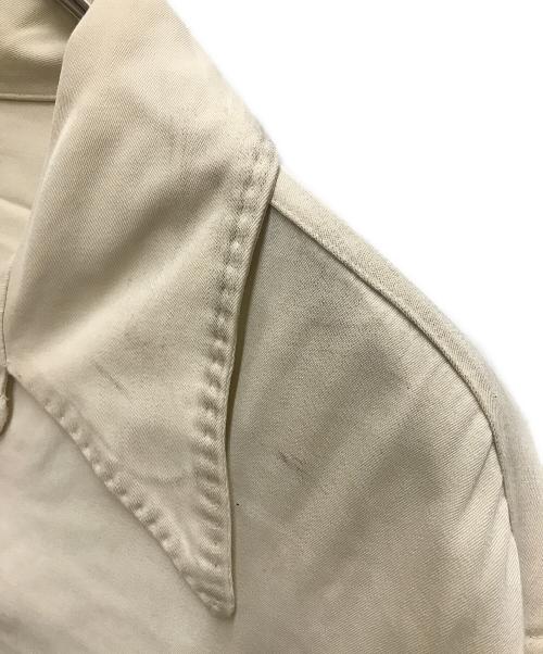 ARROW（アロー）ARROW (アロー) 50's レーヨンギャバ開襟シャツ ベージュ サイズ:16 1/2の古着・服飾アイテム