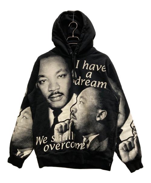 SUPREME（シュプリーム）Supreme (シュプリーム) MLK Hooded Sweatshirt ブラック サイズ:Mの古着・服飾アイテム