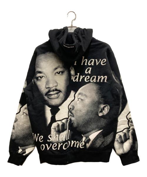 SUPREME（シュプリーム）Supreme (シュプリーム) MLK Hooded Sweatshirt ブラック サイズ:Mの古着・服飾アイテム
