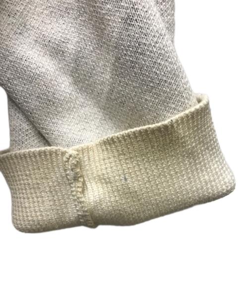 WIND AND SEA（ウィンダンシー）WIND AND SEA (ウィンダンシー) シルクコットンニット ホワイト×ブルー サイズ:Mの古着・服飾アイテム