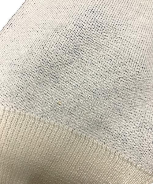 WIND AND SEA（ウィンダンシー）WIND AND SEA (ウィンダンシー) シルクコットンニット ホワイト×ブルー サイズ:Mの古着・服飾アイテム