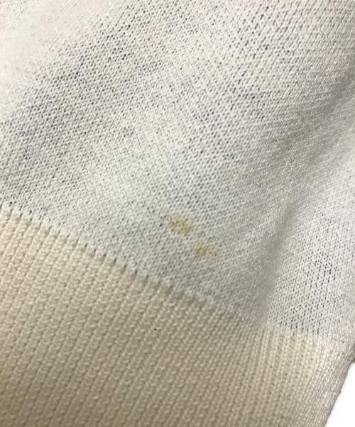 WIND AND SEA（ウィンダンシー）WIND AND SEA (ウィンダンシー) シルクコットンニット ホワイト×ブルー サイズ:Mの古着・服飾アイテム