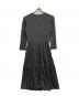 BORDERS AT BALCONY (ボーダーズアットバルコニー) MELTON JERSEY DRESS グレー サイズ:不明：18000円