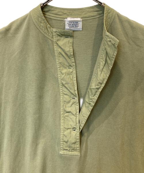 THE SHINZONE（ザ シンゾーン）THE SHINZONE (ザ シンゾーン) ヘンリーネックカットソー グリーン サイズ:Lの古着・服飾アイテム