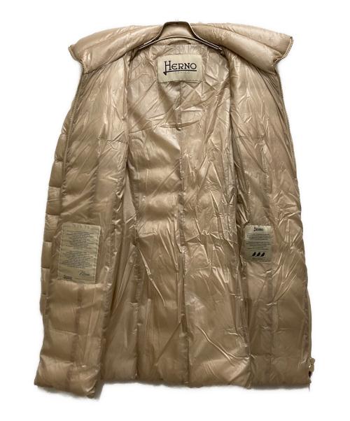 HERNO（ヘルノ）HERNO (ヘルノ) ダウンコート ベージュ サイズ:44の古着・服飾アイテム