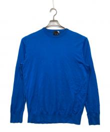 ATON（エイトン）の古着「ニット」｜ブルー