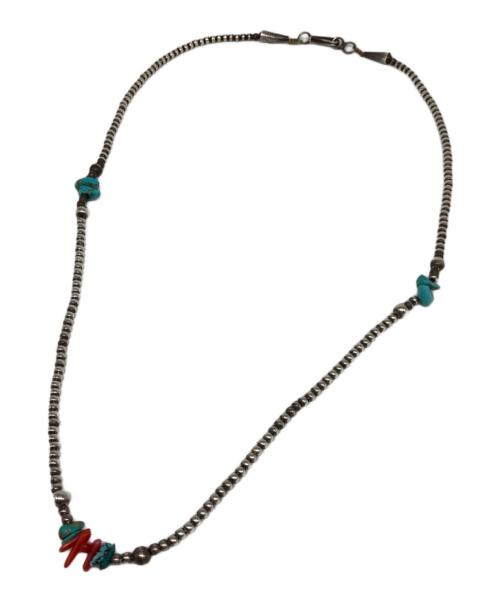 ERICKA NICOLAS BEGAY（エリッカコラスビゲイ）ERICKA NICOLAS BEGAY (エリッカコラスビゲイ) ナバホパールネックレス シルバーの古着・服飾アイテム