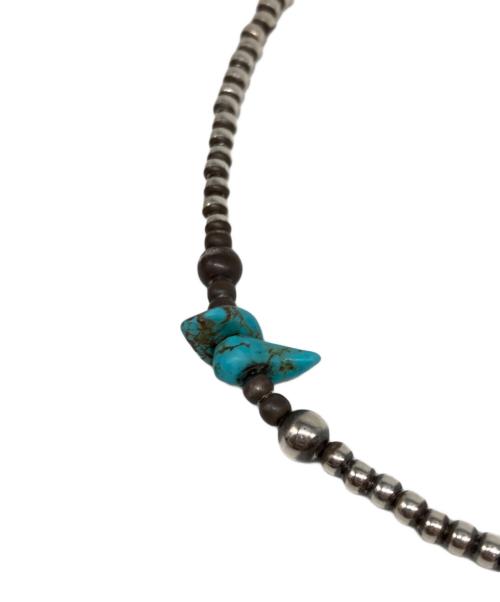 ERICKA NICOLAS BEGAY（エリッカコラスビゲイ）ERICKA NICOLAS BEGAY (エリッカコラスビゲイ) ナバホパールネックレス シルバーの古着・服飾アイテム