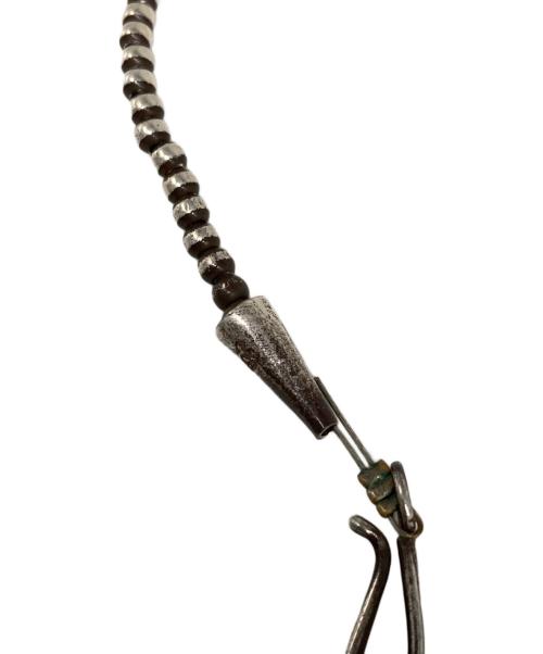 ERICKA NICOLAS BEGAY（エリッカコラスビゲイ）ERICKA NICOLAS BEGAY (エリッカコラスビゲイ) ナバホパールネックレス シルバーの古着・服飾アイテム