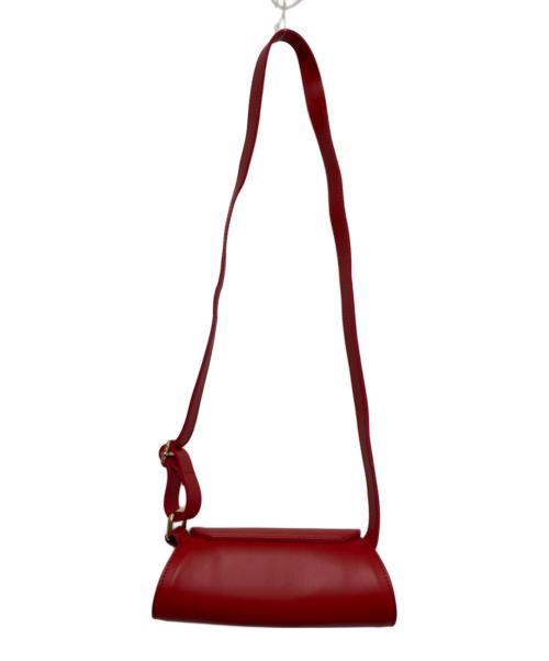 AULENTTI（オウレンティ）AULENTTI (オウレンティ) ツツガタBAG レッドの古着・服飾アイテム