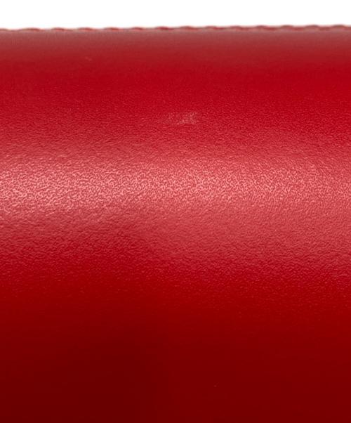 AULENTTI（オウレンティ）AULENTTI (オウレンティ) ツツガタBAG レッドの古着・服飾アイテム