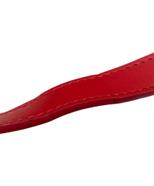 AULENTTI（オウレンティ）AULENTTI (オウレンティ) ツツガタBAG レッドの古着・服飾アイテム