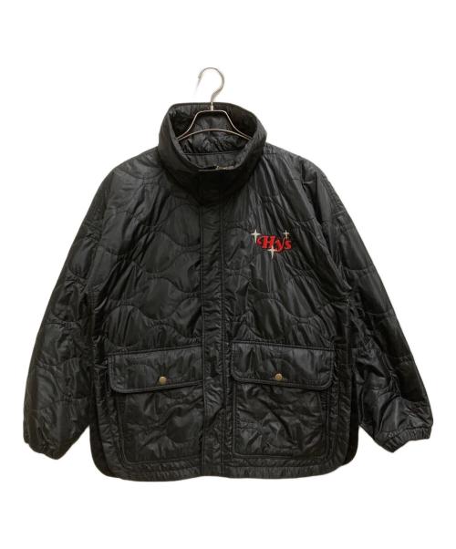 Hysteric Glamour（ヒステリックグラマー）Hysteric Glamour (ヒステリックグラマー) GIRL WASTED刺繍 オーバーサイズブルゾン ブラック サイズ:FREEの古着・服飾アイテム