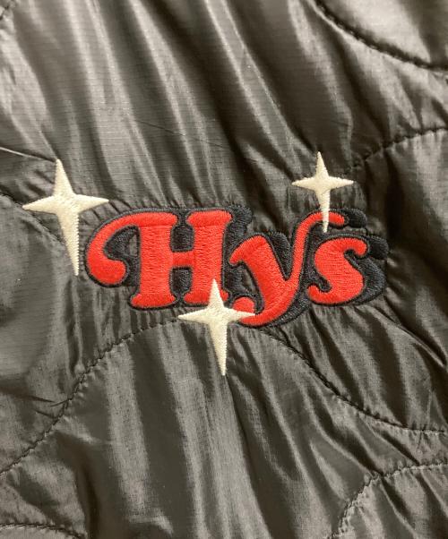 Hysteric Glamour（ヒステリックグラマー）Hysteric Glamour (ヒステリックグラマー) GIRL WASTED刺繍 オーバーサイズブルゾン ブラック サイズ:FREEの古着・服飾アイテム