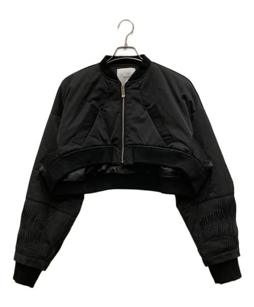 UN3D.（アンスリード）UN3D. (アンスリード) ショートブルゾン ブラック サイズ:Ⅿの古着・服飾アイテム