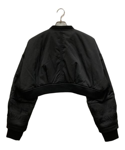 UN3D.（アンスリード）UN3D. (アンスリード) ショートブルゾン ブラック サイズ:Ⅿの古着・服飾アイテム