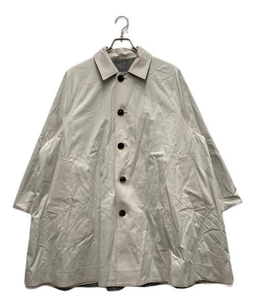 ticca（ティッカ）TICCA (ティッカ) ステンカラーコート ホワイト サイズ:FREEの古着・服飾アイテム