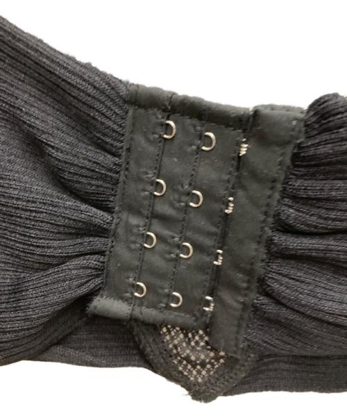 FRANGANT（フランゴン）FRANGANT (フランゴン) クロップドニット ブラック サイズ:FREE 未使用品の古着・服飾アイテム