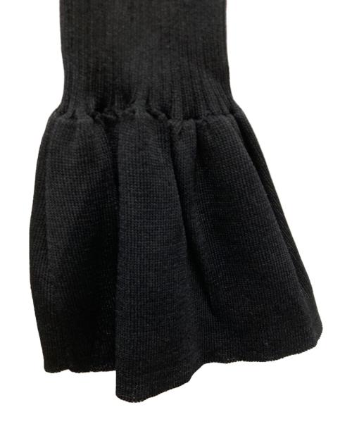 FRANGANT（フランゴン）FRANGANT (フランゴン) クロップドニット ブラック サイズ:FREE 未使用品の古着・服飾アイテム