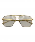 BOTTEGA VENETAボッテガベネタ）の古着「パイロットサングラス」｜ゴールド