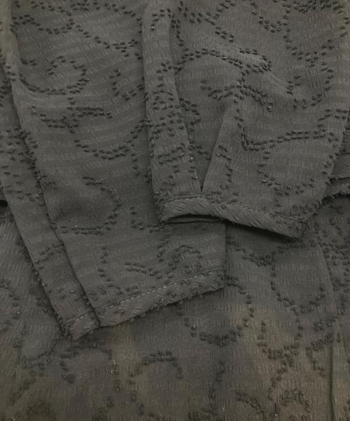 Knuth Marf（クヌースマーフ）Knuth Marf (クヌースマーフ) ブラウスワンピース 21FW-006 ブラック サイズ:Mの古着・服飾アイテム
