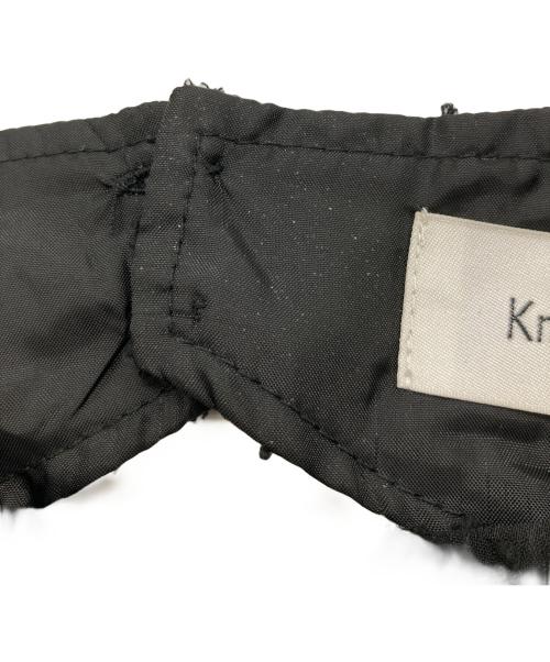 Knuth Marf（クヌースマーフ）Knuth Marf (クヌースマーフ) ブラウスワンピース 21FW-006 ブラック サイズ:Mの古着・服飾アイテム