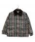 beautiful people（ビューティフルピープル）の古着「チェックカバーオール」｜グレー