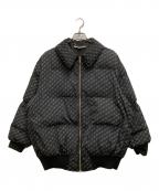 STELLA McCARTNEYステラマッカートニー）の古着「総ロゴパテッドジャケット」｜ブラック