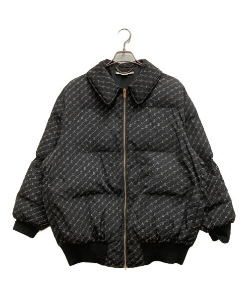STELLA McCARTNEY（ステラマッカートニー）STELLA McCARTNEY (ステラマッカートニー) 総ロゴパテッドジャケット ブラック サイズ:36の古着・服飾アイテム