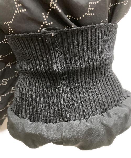 STELLA McCARTNEY（ステラマッカートニー）STELLA McCARTNEY (ステラマッカートニー) 総ロゴパテッドジャケット ブラック サイズ:36の古着・服飾アイテム