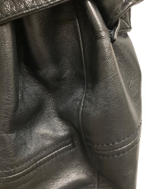 DOLCE & GABBANA（ドルチェ＆ガッバーナ）DOLCE & GABBANA (ドルチェ＆ガッバーナ) ジップデザインライダースジャケット ブラック サイズ:38の古着・服飾アイテム