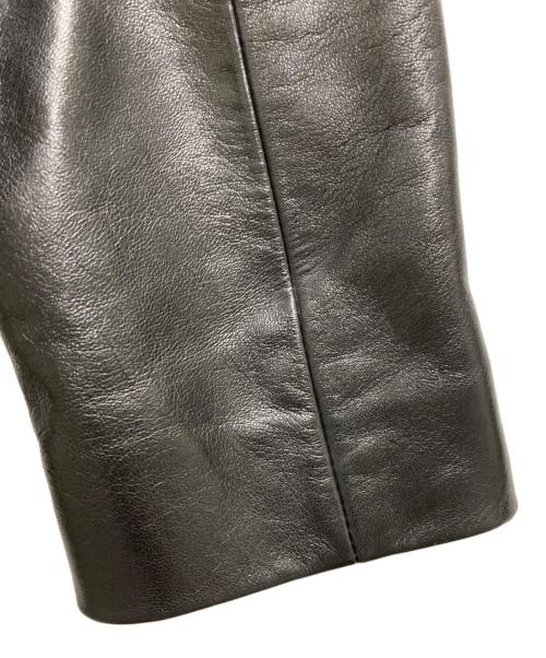 DOLCE & GABBANA（ドルチェ＆ガッバーナ）DOLCE & GABBANA (ドルチェ＆ガッバーナ) ジップデザインライダースジャケット ブラック サイズ:38の古着・服飾アイテム