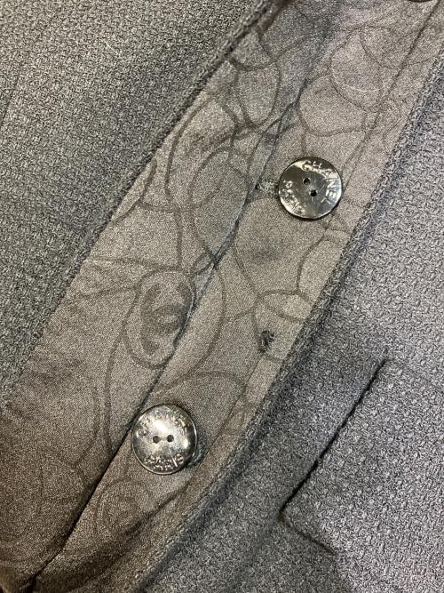 CHANEL（シャネル）CHANEL (シャネル) ココボタン ウール ジャケット ブラック サイズ:36の古着・服飾アイテム