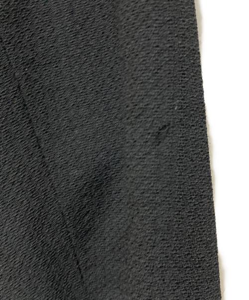 CHANEL（シャネル）CHANEL (シャネル) グリポアボタンロングジャケット/コート ブラック サイズ:40の古着・服飾アイテム