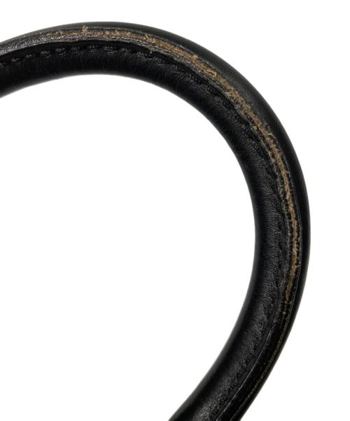 GUCCI（グッチ）GUCCI (グッチ) PVCボストンバッグ ブラックの古着・服飾アイテム