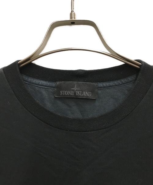 STONE ISLAND（ストーンアイランド）STONE ISLAND (ストーンアイランド) COTTON STRETCH FLEECE ブラック サイズ:Lの古着・服飾アイテム
