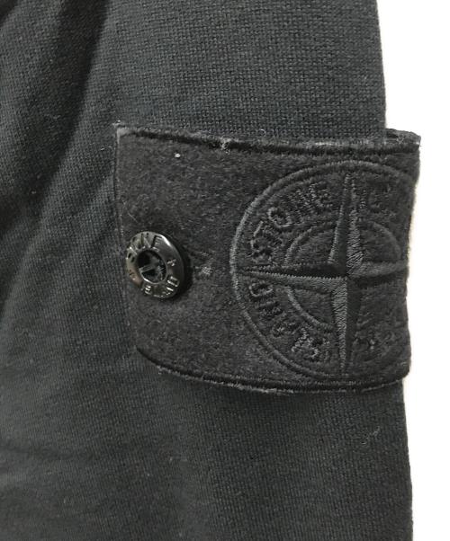 STONE ISLAND（ストーンアイランド）STONE ISLAND (ストーンアイランド) COTTON STRETCH FLEECE ブラック サイズ:Lの古着・服飾アイテム
