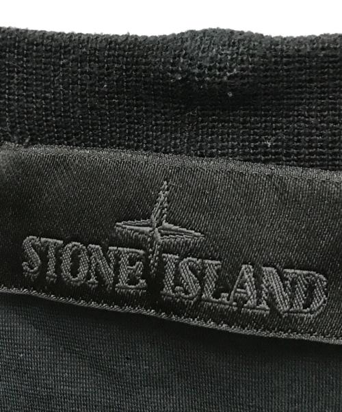STONE ISLAND（ストーンアイランド）STONE ISLAND (ストーンアイランド) COTTON STRETCH FLEECE ブラック サイズ:Lの古着・服飾アイテム