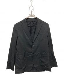 uniform experiment（ユニフォームエクスペリメント）の古着「TRストレッチ3ボタンジャケット」｜ブラック
