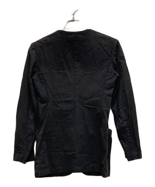 MM6 Maison Margiela（エムエムシックスメゾンマルジェラ）MM6 Maison Margiela (エムエムシックスメゾンマルジェラ) ノーカラージャケット ブラック サイズ:38の古着・服飾アイテム
