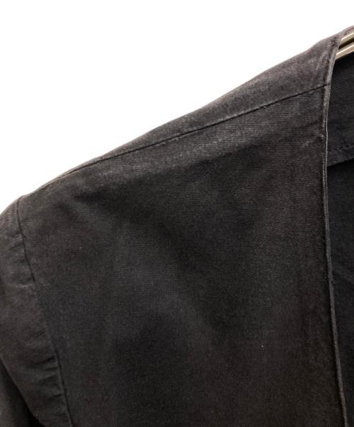 MM6 Maison Margiela（エムエムシックスメゾンマルジェラ）MM6 Maison Margiela (エムエムシックスメゾンマルジェラ) ノーカラージャケット ブラック サイズ:38の古着・服飾アイテム