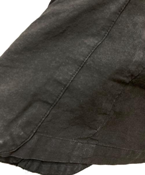 MM6 Maison Margiela（エムエムシックスメゾンマルジェラ）MM6 Maison Margiela (エムエムシックスメゾンマルジェラ) ノーカラージャケット ブラック サイズ:38の古着・服飾アイテム