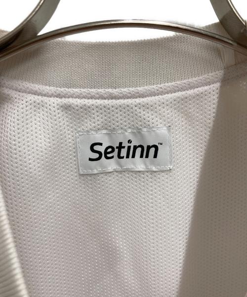 SETINN（セットイン）SETINN (セットイン) Trainer Vest ホワイト サイズ:Mの古着・服飾アイテム