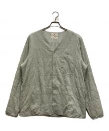 Snow peak（スノーピーク）の古着「Flexible Insulated Cardigan」｜グリーン