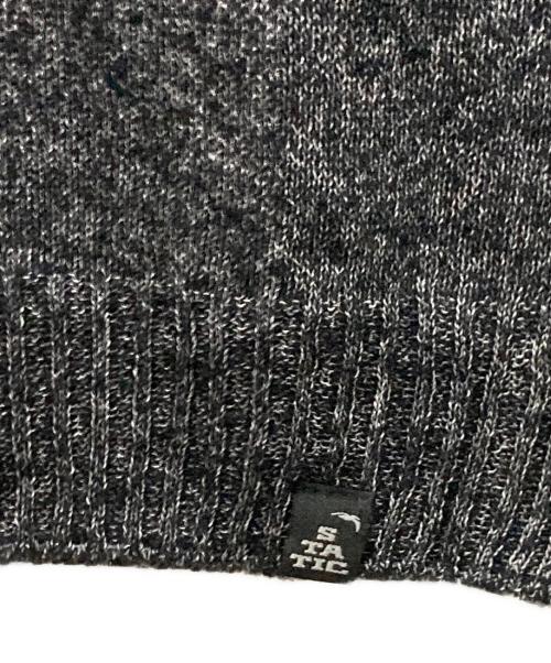 STATIC（スタティック）STATIC (スタティック) ニット グレー サイズ:MLサイズの古着・服飾アイテム
